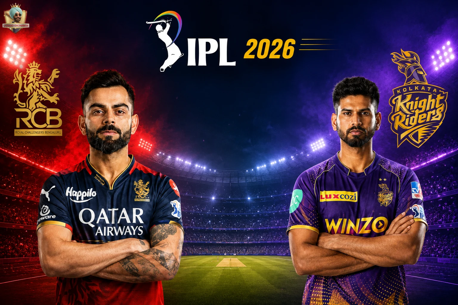 RCB vs KKR