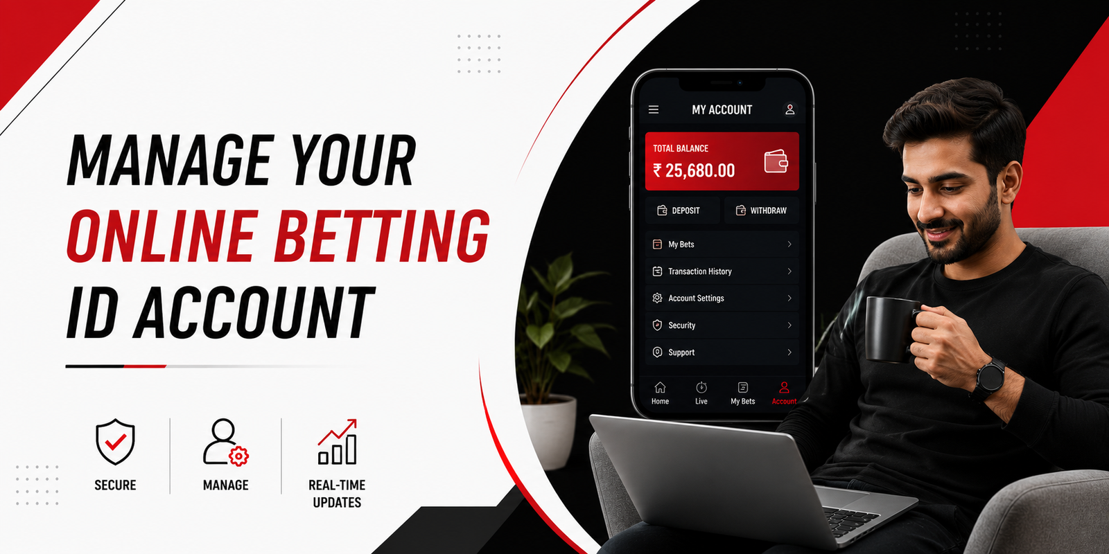 Manage Your Online Betting ID Account
