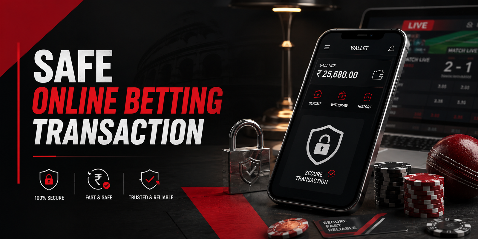 Safe Online Betting Transactions