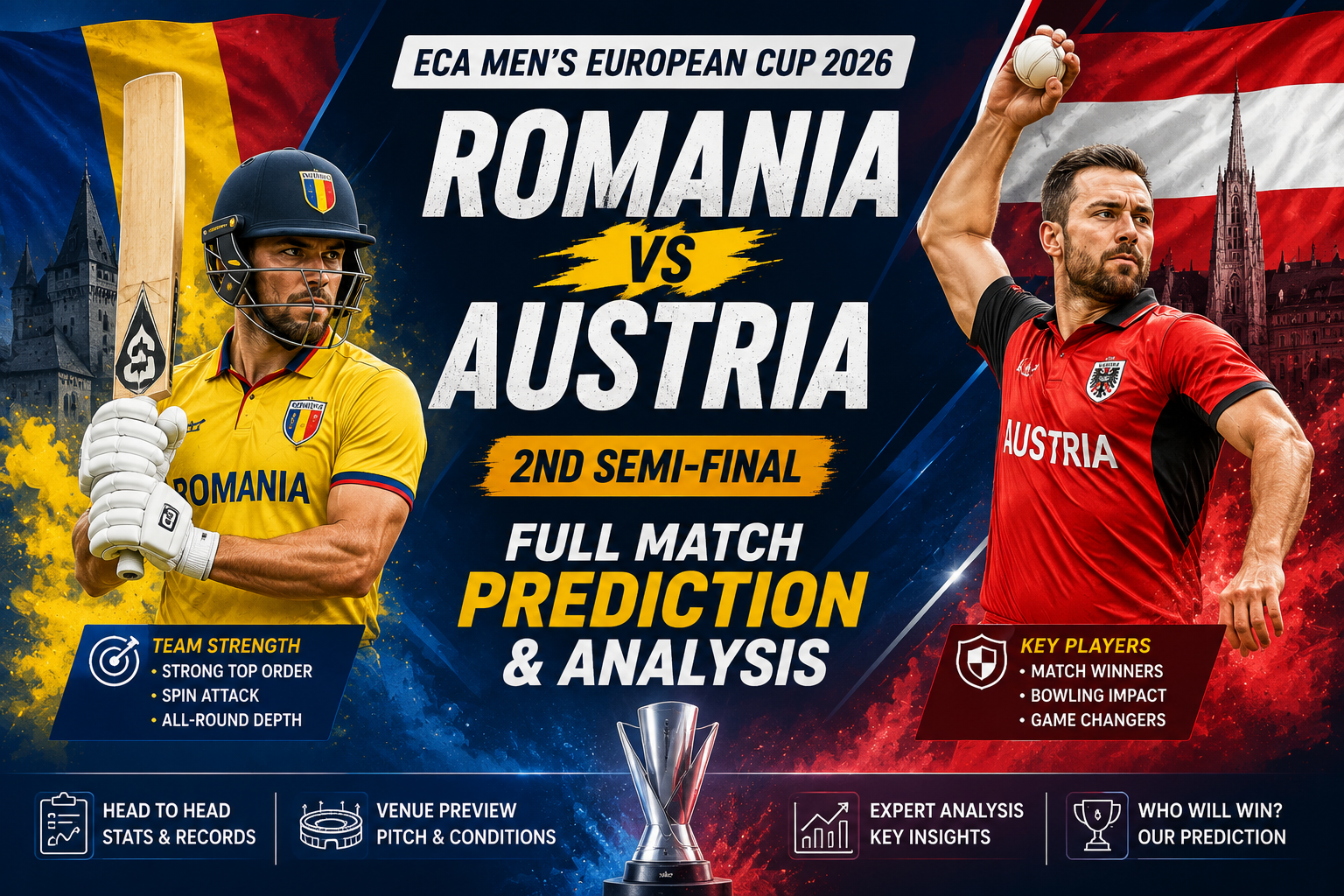 Romania vs Austria semi final