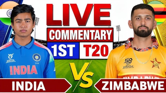 India vs Zimbabwe 1st T20I